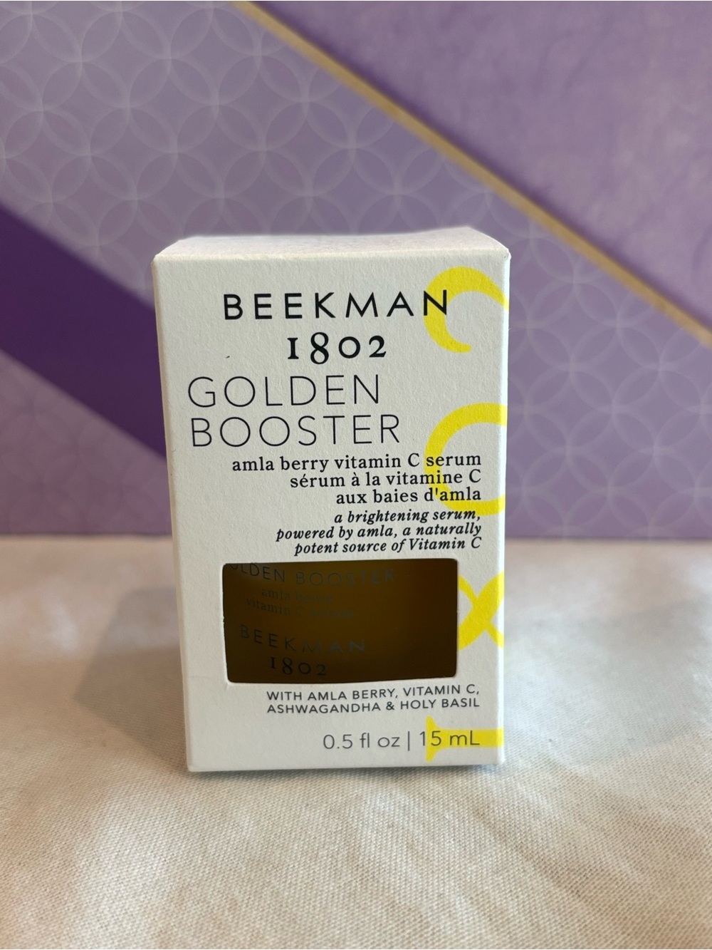 Beekman 1802 Golden Booster Amla Berry Vitamin C Serum 15mL NIB